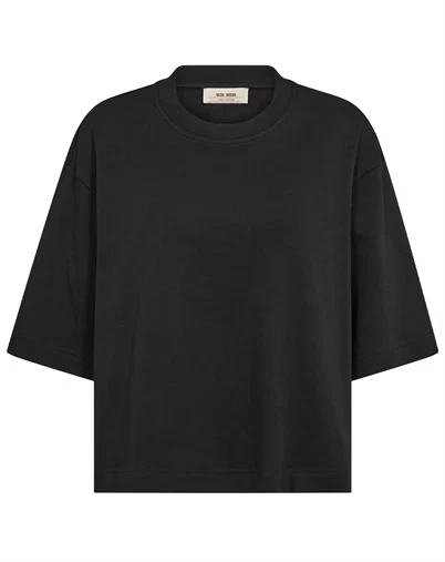 Mos Mosh - MMNatalie Boxy T-Shirt - Black  